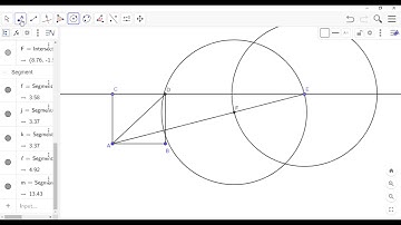 Trisection of an Angle Construction with GeoGebra