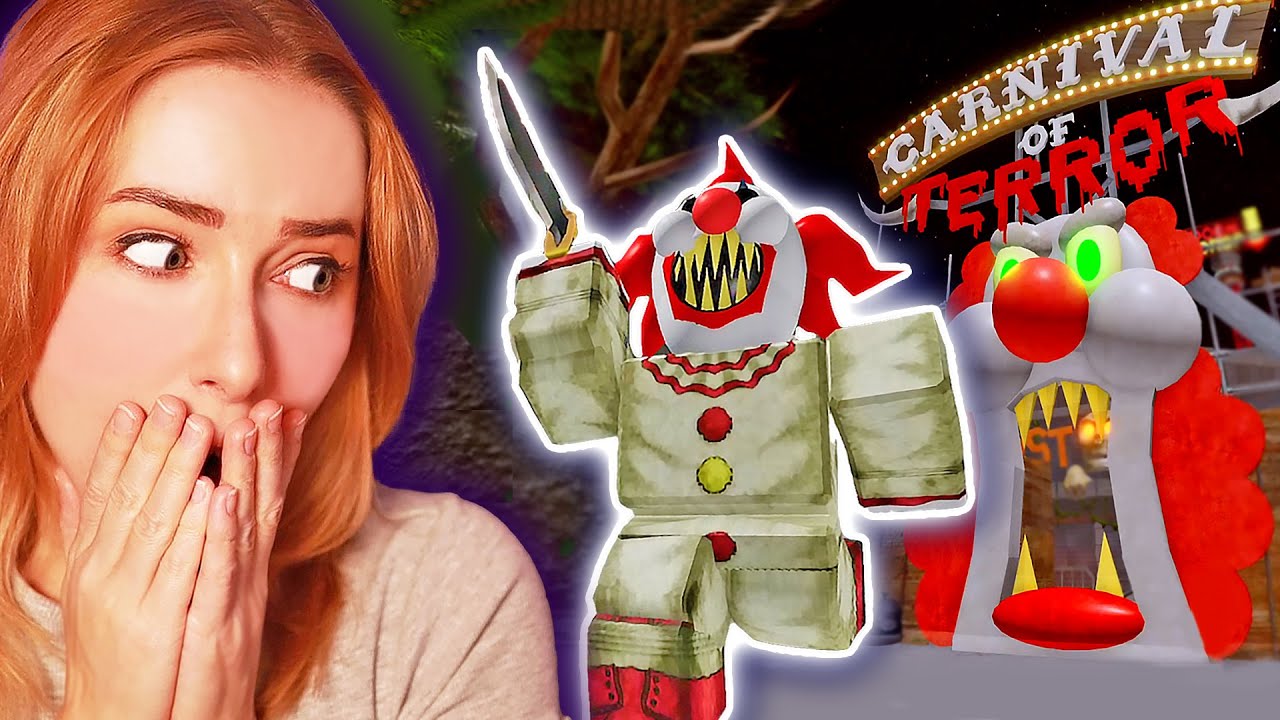 CAN I ESCAPE THE CARNIVAL OF TERROR? Roblox Obby