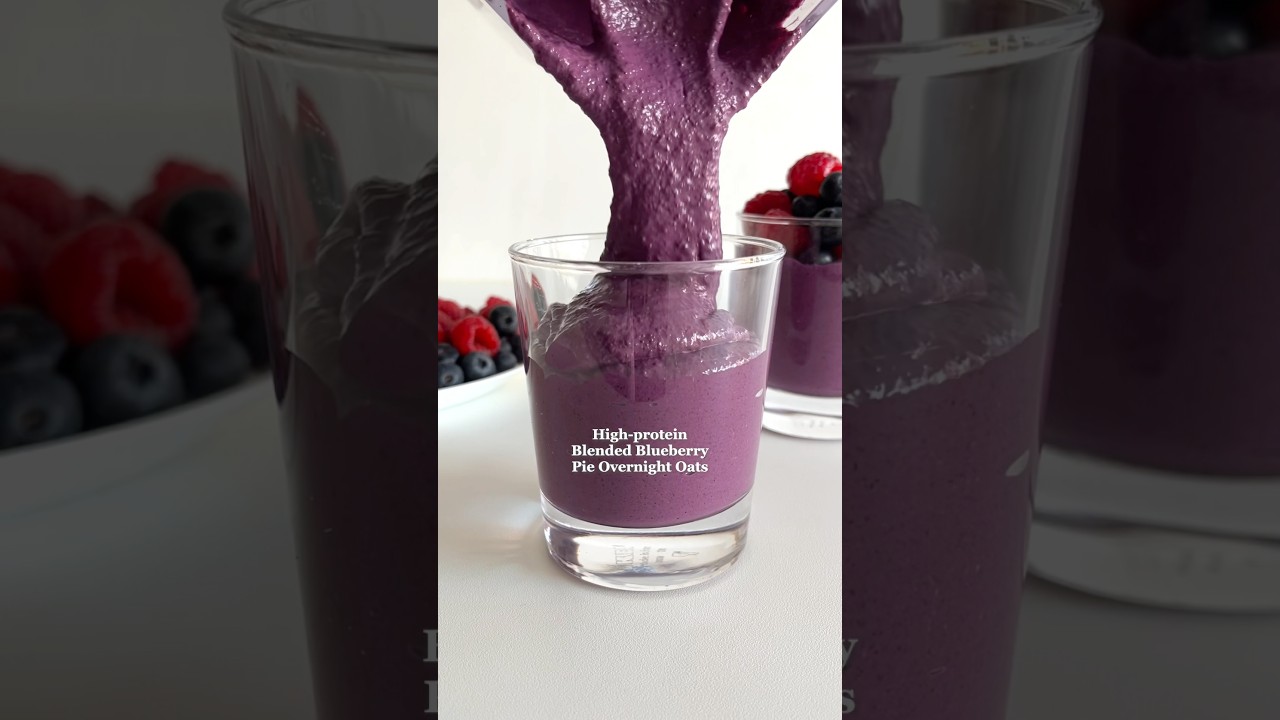 Blended Overnight Oats😍 