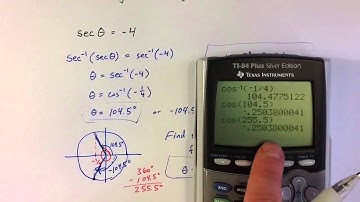 (8.1) Solving Basic Trig Equations