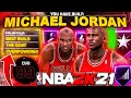 NBA2K21 MICHAEL JORDAN BUILD - UNSTOPPABLE DEMIGOD SHOOTING GUARD BUILD NBA 2K21
