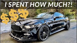 How much it cost to build my CUSTOM Mustang GT Premium