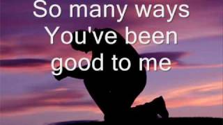 Video voorbeeld van "Scott Krippayne-You Have Been Good (with lyrics)"