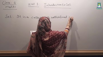 Class 6 Math Unit 1: Introduction to Sets