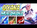 MURAMANA QIYANA MID | New Build & Runes | Prestige Edition True Damage Qiyana | League of Legends