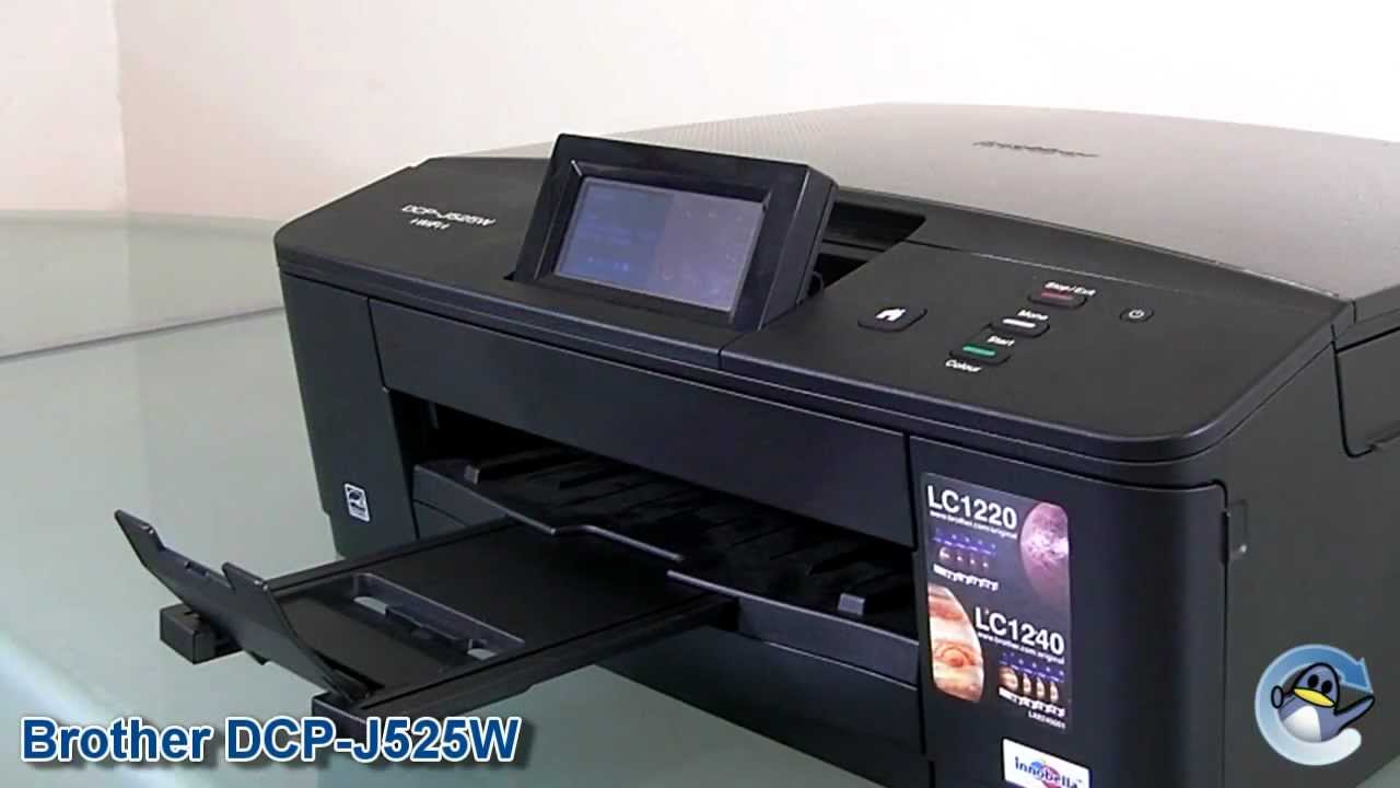 형제 DCP-J525W 프린터 검토