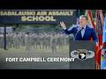 Pete Hegseth Pins Purple Hearts on 9 Army Veterans at Fort Campbell