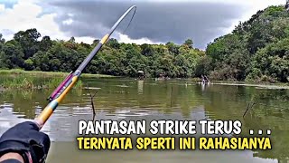 Bongkar rahasia pemancing nila yg selalu strike terus.