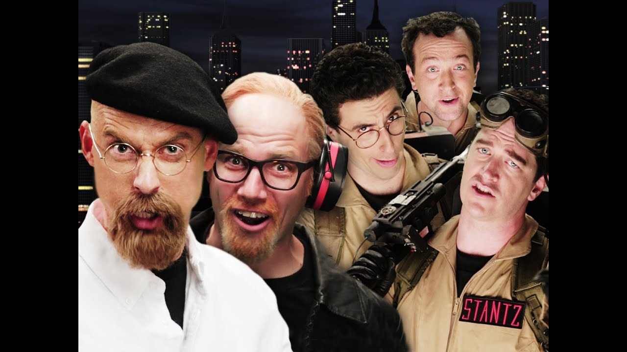 Ghostbusters vs Mythbusters. Epic Rap Battles of History