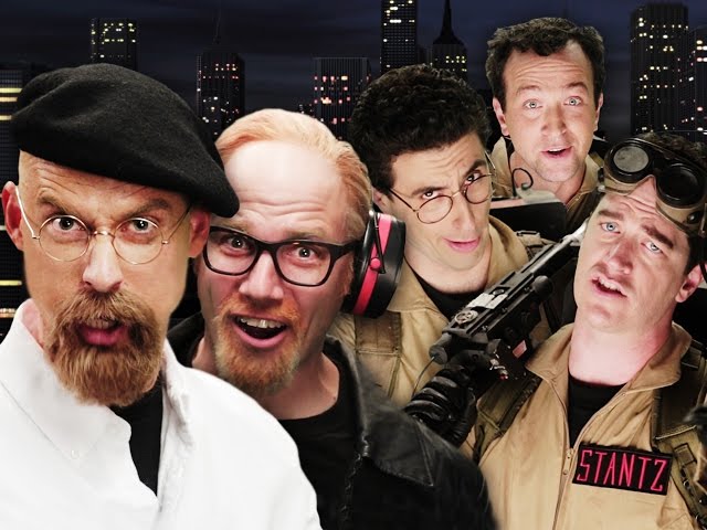 Ghostbusters vs Mythbusters. Epic Rap Battles of History class=