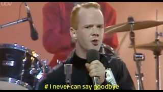 The Communards - Never Can Say Goodbye (with lyrics) chords