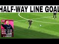 HALF-WAY LINE GOAL BY P. SCHOLES#shorts | PES 21