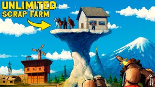 MEET the SKY BASE that FARMS UNLIMITED SCRAP in RUST