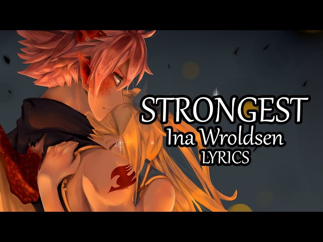 Strongest-Ina Wroldsen#fyp#foryoupage#musiclyrics, song with lyrics