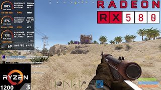Rust - RX 580 8GB   Ryzen 3 1200 (Tested in Late 2023)