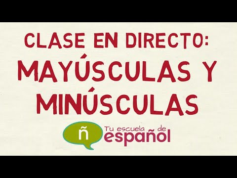 Video: ¿Qué es el carácter latino en mayúsculas y minúsculas?