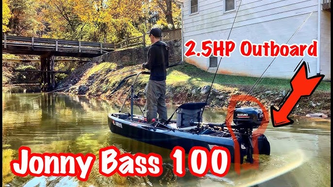 Jonny Boats Bass 100: On Water Test + Capsize! 