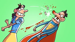 Death of Superman Parody | Animated Memes | Superhero Comedy Movie Animation
