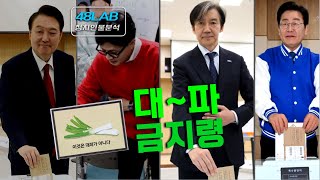 [ 정치인의 운명 ]  1부 : 사전투표 같은 장소 찾아간 조국 /한동훈 아들 학폭?   2부 : 이혼해야 …