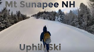 Mt Sunapee NH - Uphill Ski - 02-01-2025