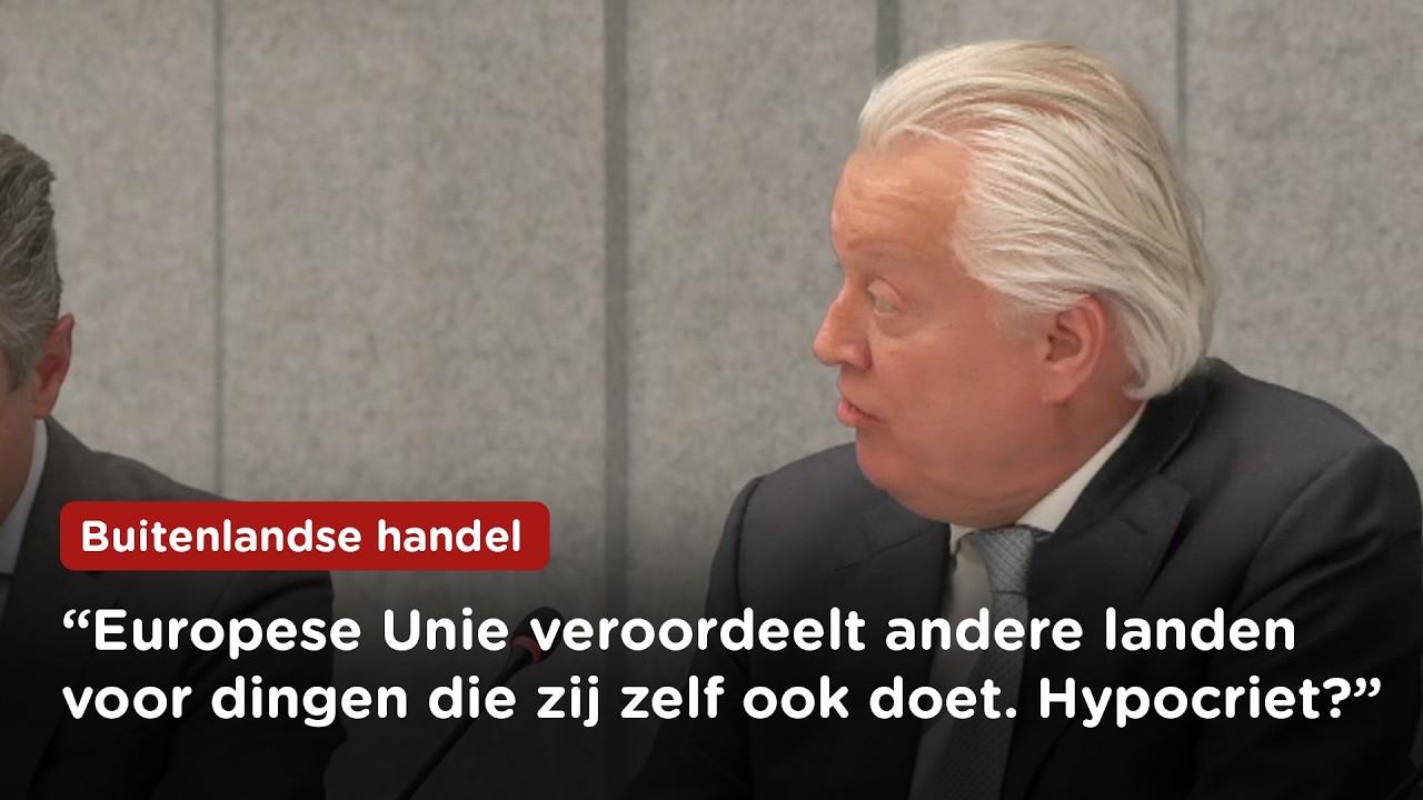Thumbnail "Westen lijkt diplomatie volledig te zijn verleerd", Ralf Dekker (FVD) over buitenland en Iran