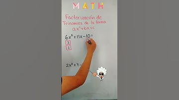 ✅ Cómo FACTORIZAR TRINOMIOS DE LA FORMA ax² + bx + c