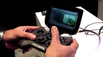 NVIDIA Project SHIELD Hands On Video Demo - CES 2013