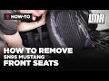 How to Remove SN95 Mustang Front Seats (1994-2004)