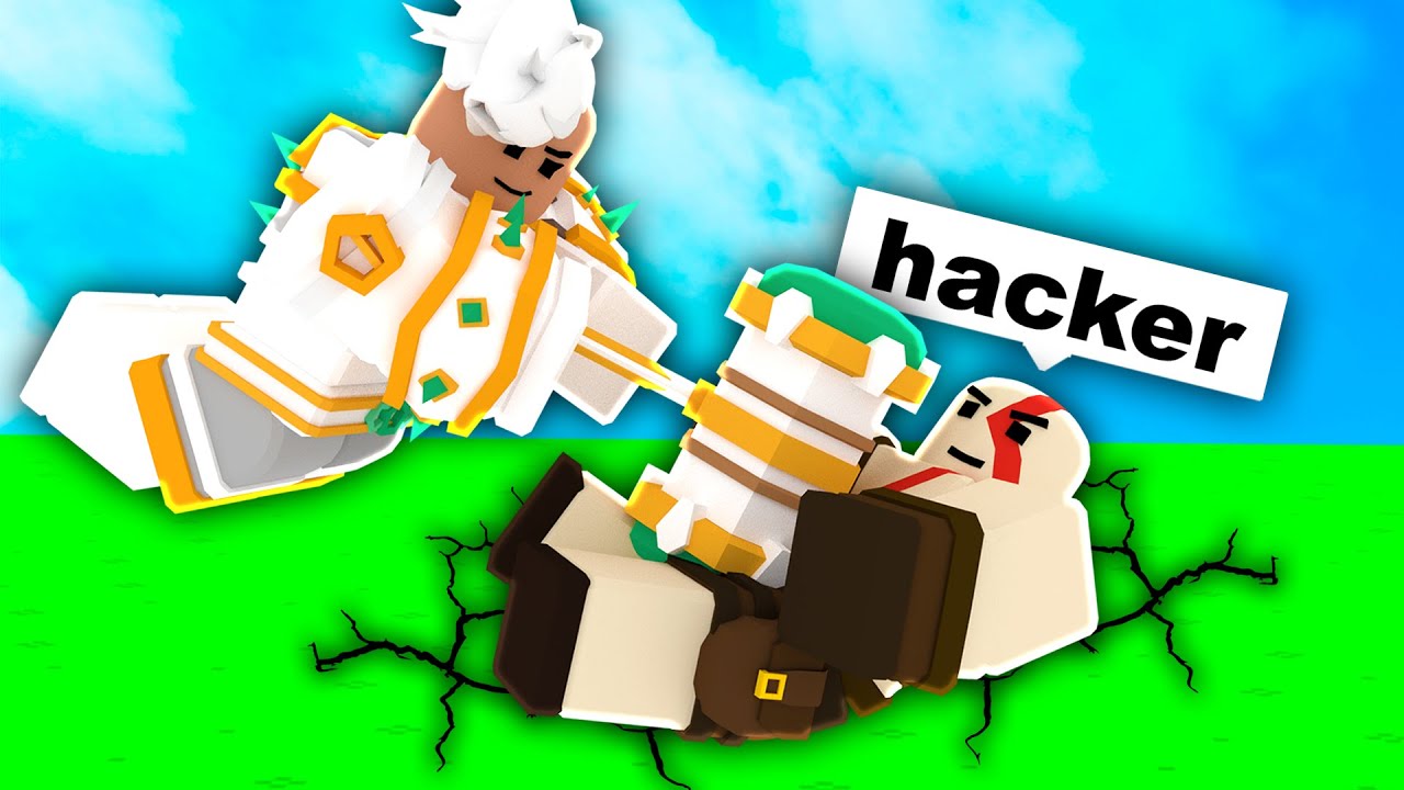 I became a HACKER with the JADE KIT in Roblox Bedwars.. 