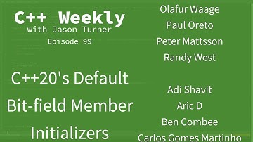 C++ Weekly - Ep 99 - C++ 20