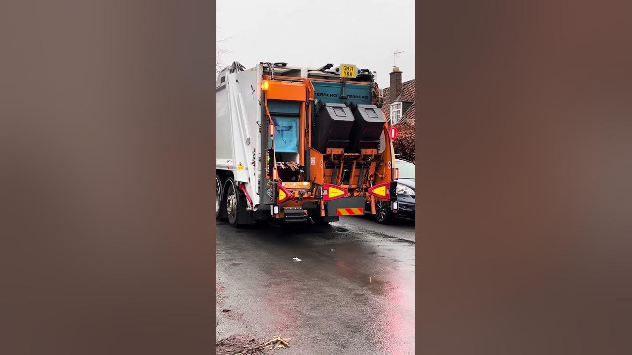 Harrogate recycling bin collection part 12 YouTube
