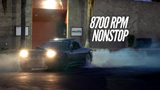 homepage tile video photo for The 3 Rotor RX-7 bounces off the Rev Limiter with ease.