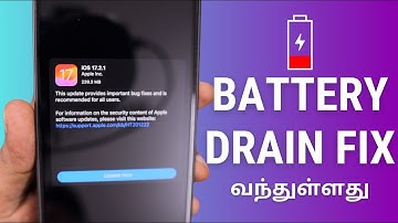 iOS 17.2.1 🔥 Update Released with Battery Drain Fix