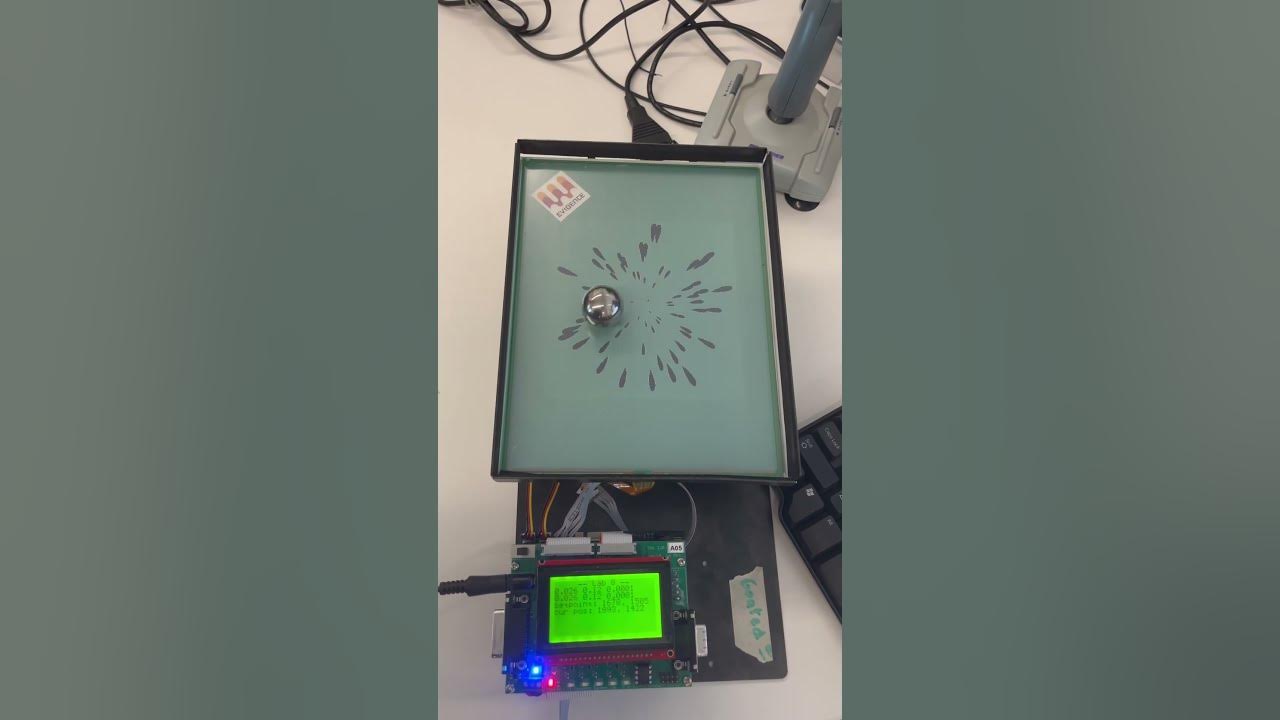 2D Ball Balancing PID System - YouTube