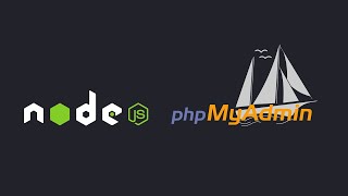 How to connect NodeJs to PHPMyAdmin