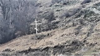 За водой на святой источник.  Поездка, Снежное - Новопавловка и обратно.