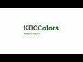 Kbccolors weekly recap for october 2023