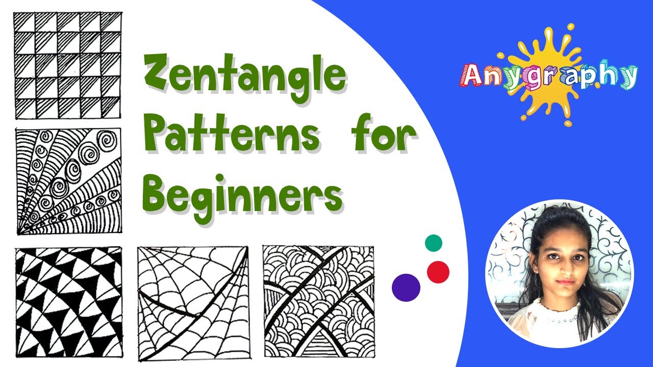 Easy Zentangle patterns for Beginners - part 2 | Art for Kids ...