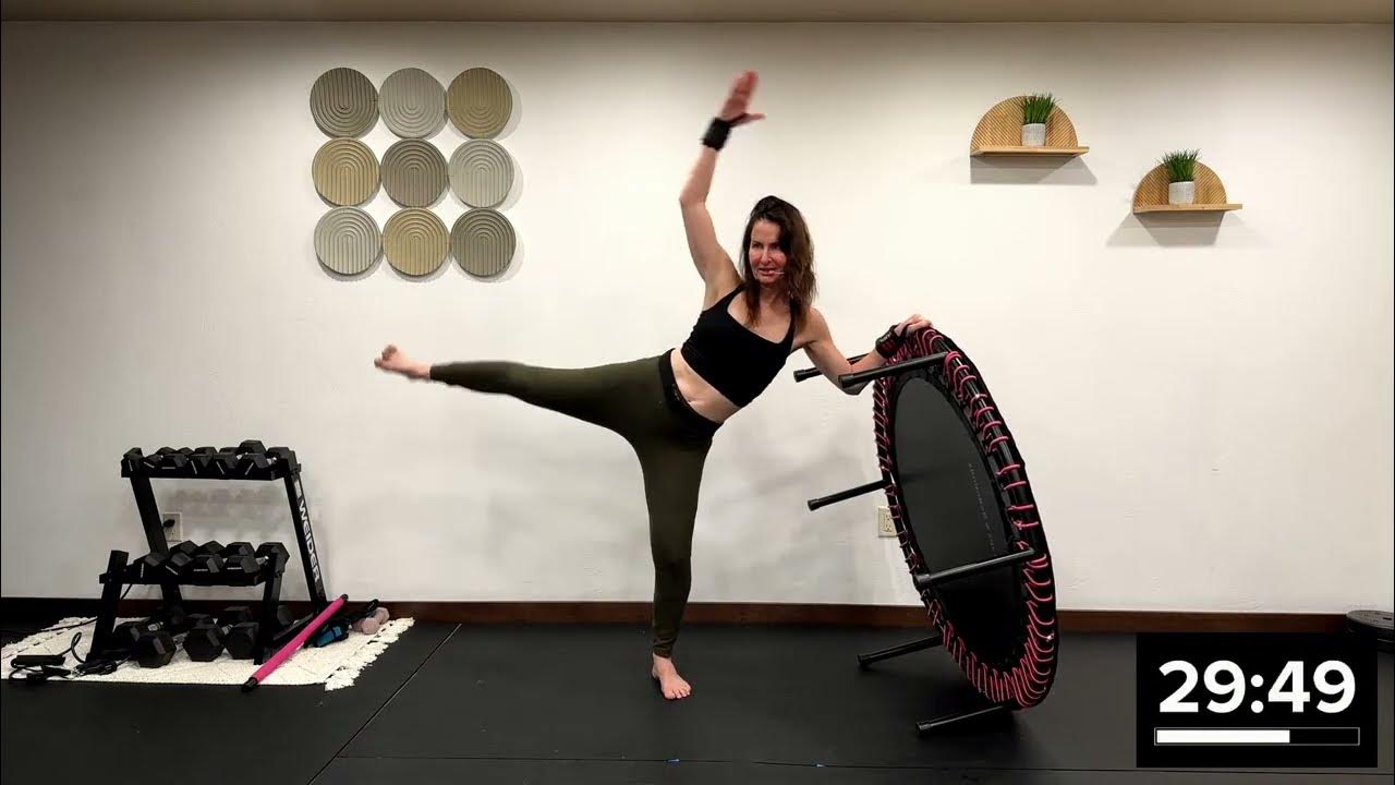 REBOUNDING Get In Shape With This Intense Power Walking &Jogging