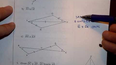Geometry 4.4 Day 1 Using Congruent Triangles CPCTC