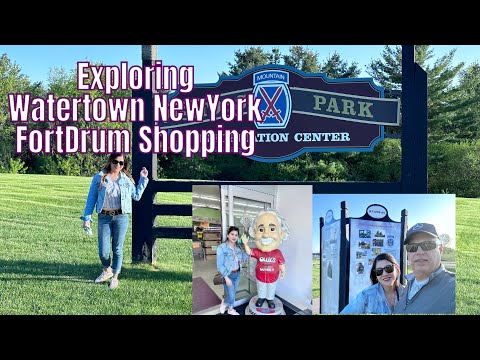 Watertown New York USA Trip/ Staying at Fort Drum Watertown/ Shopping