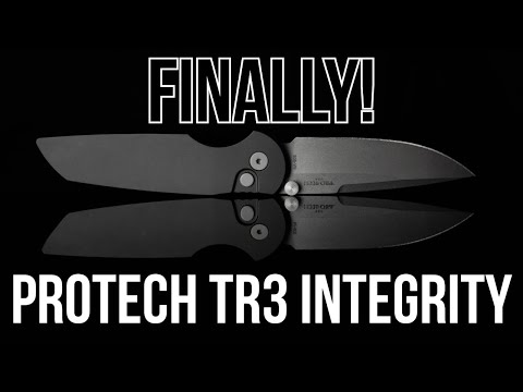 The Long Wait is Finally Over!!! - Protech Knives TR3 Integrity Manual Button Lock