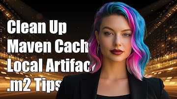 How to Clean Up and Maintain Local Maven Cached Artifacts in .m2 Directory
