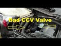 BMW N52 engine CCV Valve! Rough idle problem!