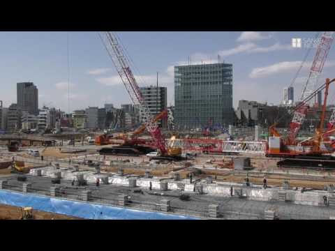 新国立競技場工事「ここまで順調」 ４月から本体の基礎工事へ