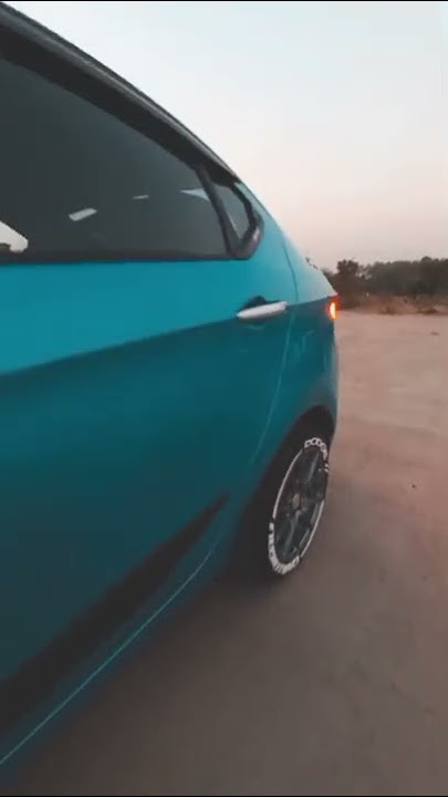 TATA TIGOR MODIFIED REEL 🔥💙 #modification #tigorcng #alloywheels