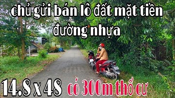 Nhà đất Củ Chi, giá rẻ, giới thiệu, lô đất, có 300mv thổ cư, mặt tiền đường nhựa