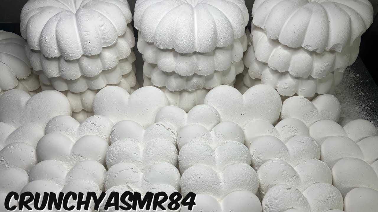 Hearts & Heart Bundts | Mass Crush | Oddly Satisfying | ASMR