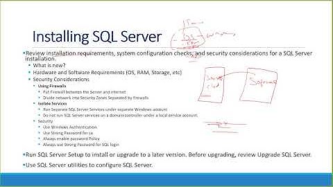 Part 3 SQL Server Administration in Amharic Language Planning and Installing SQL