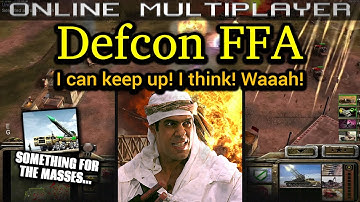 Defcon FFA - Demolition General - No Rules | C&C Generals Zero Hour | No Commentary